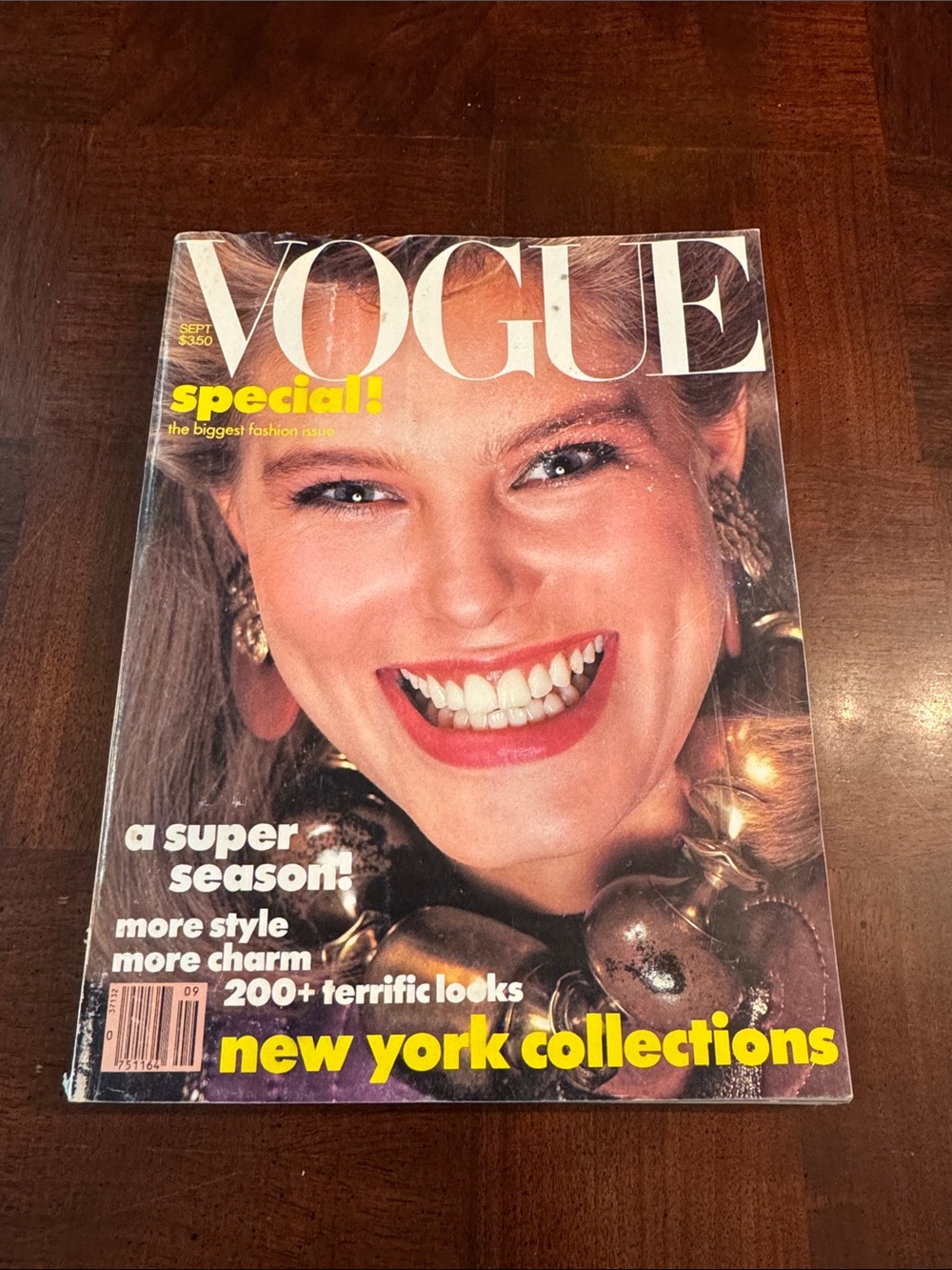 Vogue Magazine September 1983 New York Collections